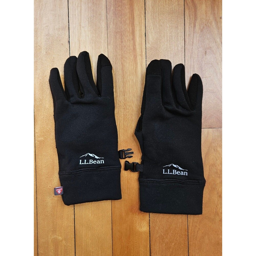 LL Bean Women's Primaloft Therma-Stretch Fleece Gloves - Small